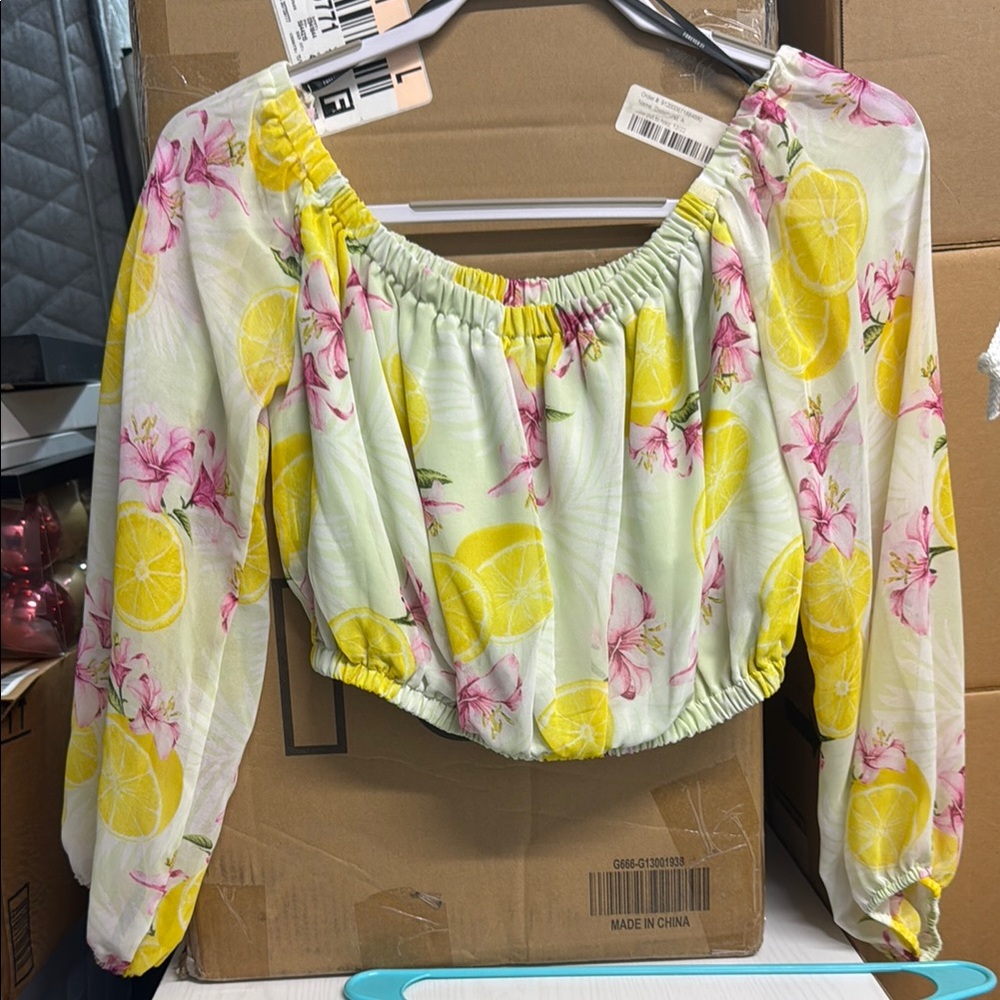 Summer crop top